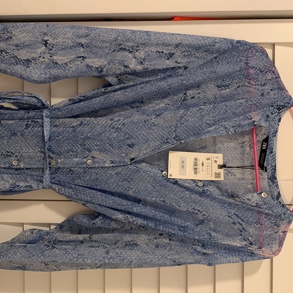 Zara size small dress/coverup brand new! Never worn. - Picture 2 of 3